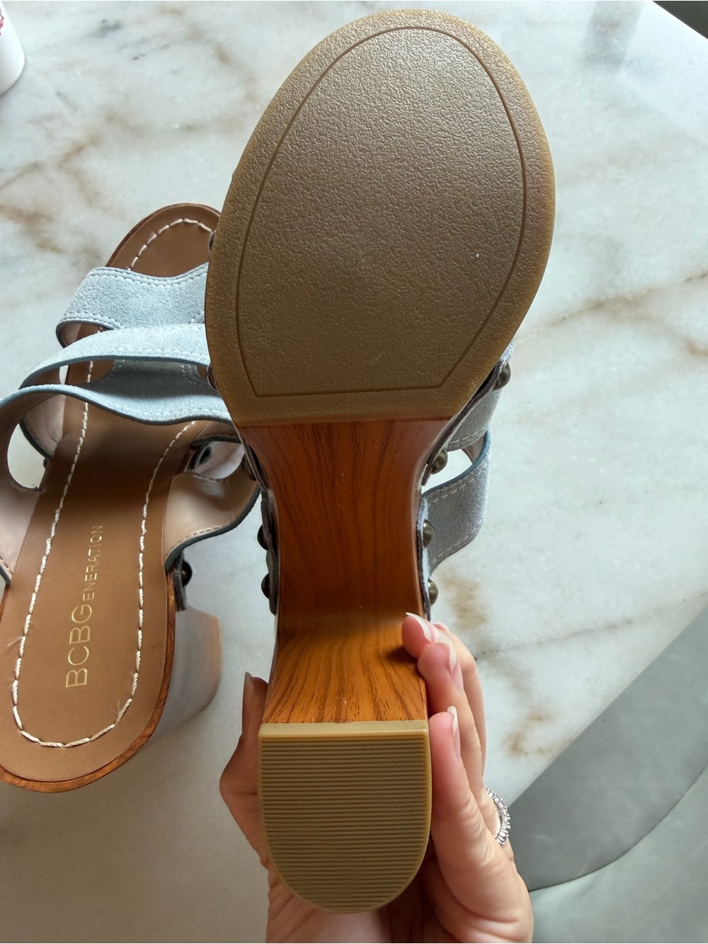 BCBGeneration Zadie platform sandals - Picture 4 of 6